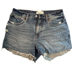 Abercrombie Women's Distressed Denim Shorts